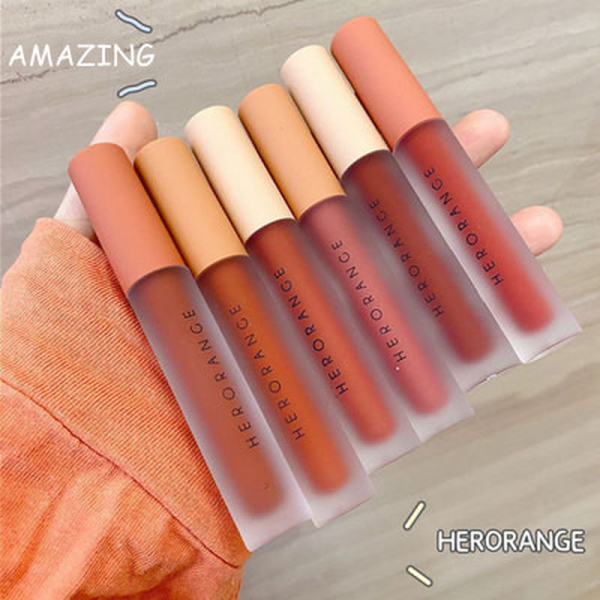 Lip Gloss Milk Shake Lip Glaze Matte Lipstick Cosmetics Moisturizing Waterproof Makeup