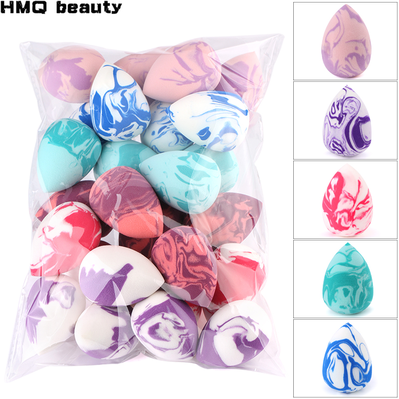Wholesale-Makeup-Sponge-Marbling-Water-drop-Shape-Foundation-Concealer-Sponge-Mix-Powder-Cosmetic-Puff-Make-Up
